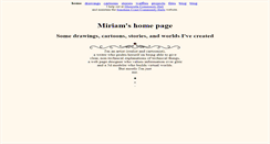 Desktop Screenshot of miriam-english.org